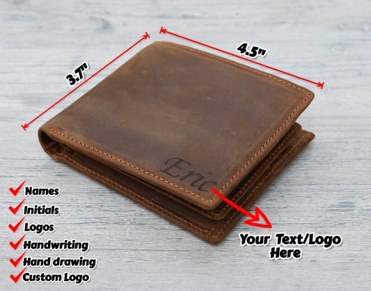 Personalized Leather Wallet - SL20