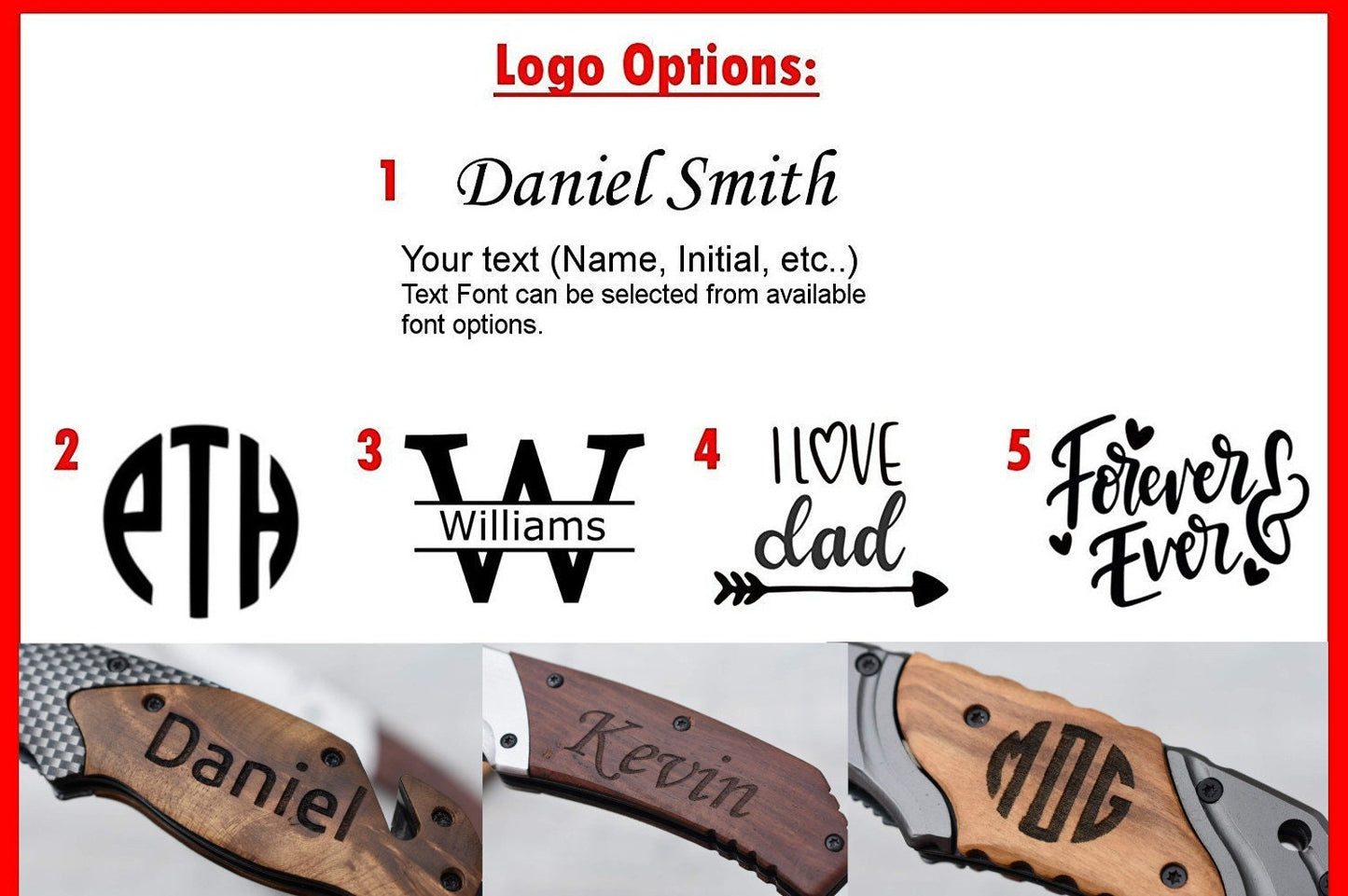 Personalized Pocket Knife - PH08