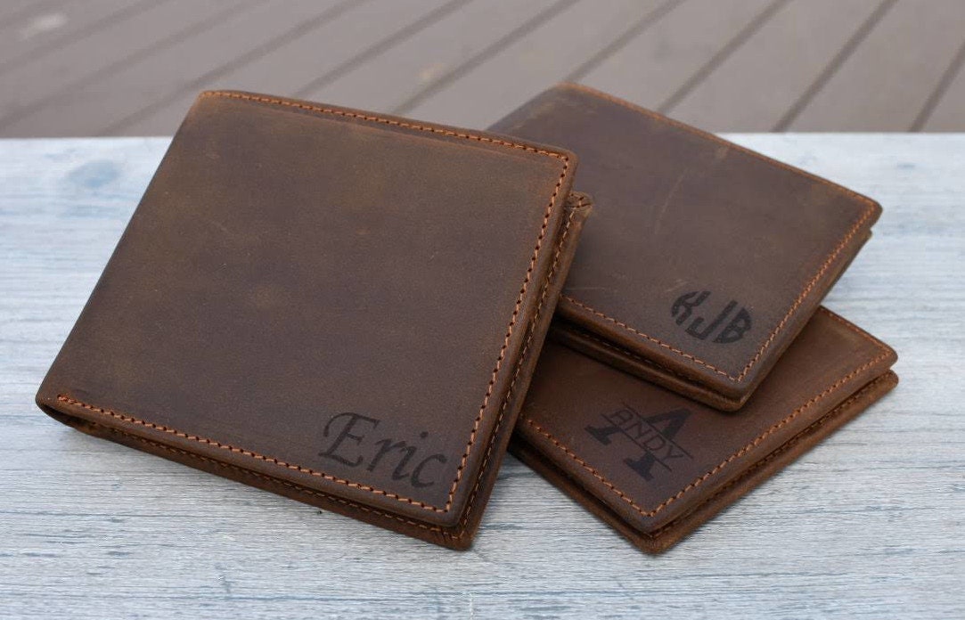 Personalized Leather Wallet - PH18