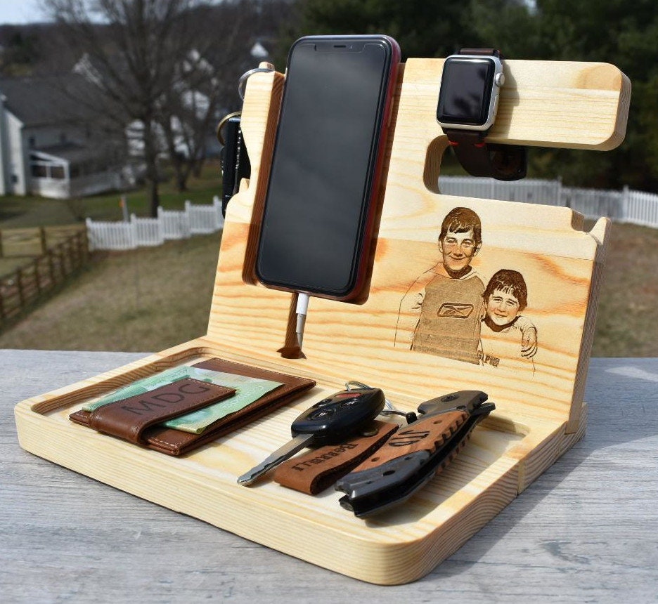 Photo Engraved Docking Station - PH26