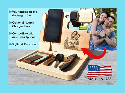 Photo Engraved Docking Station - PH26