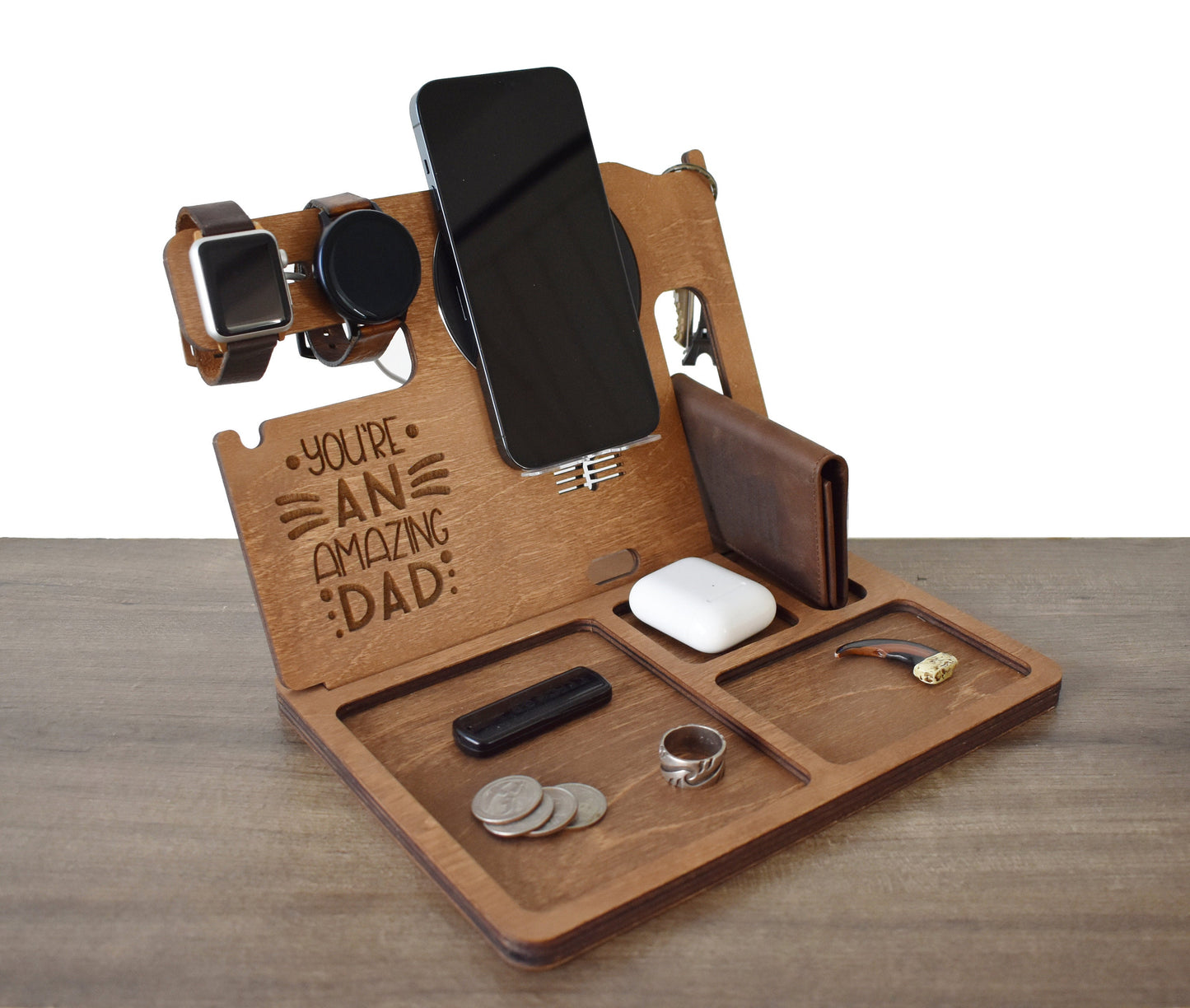 Wireless Phone Charger Docking Station Minimalist - GS13
