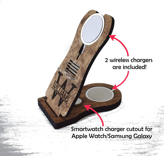 Custom Wireless Charging Station for Smartphone - DK04