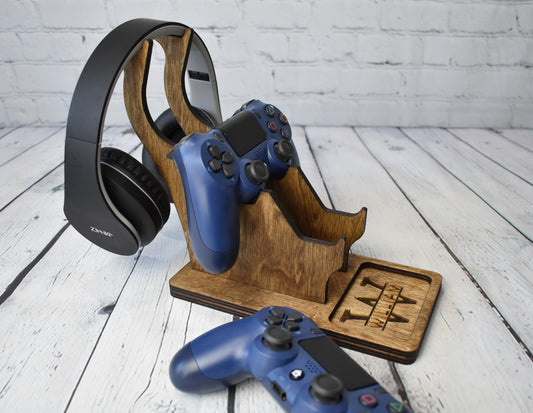 Personalized Controller and Headset Stand - SL08