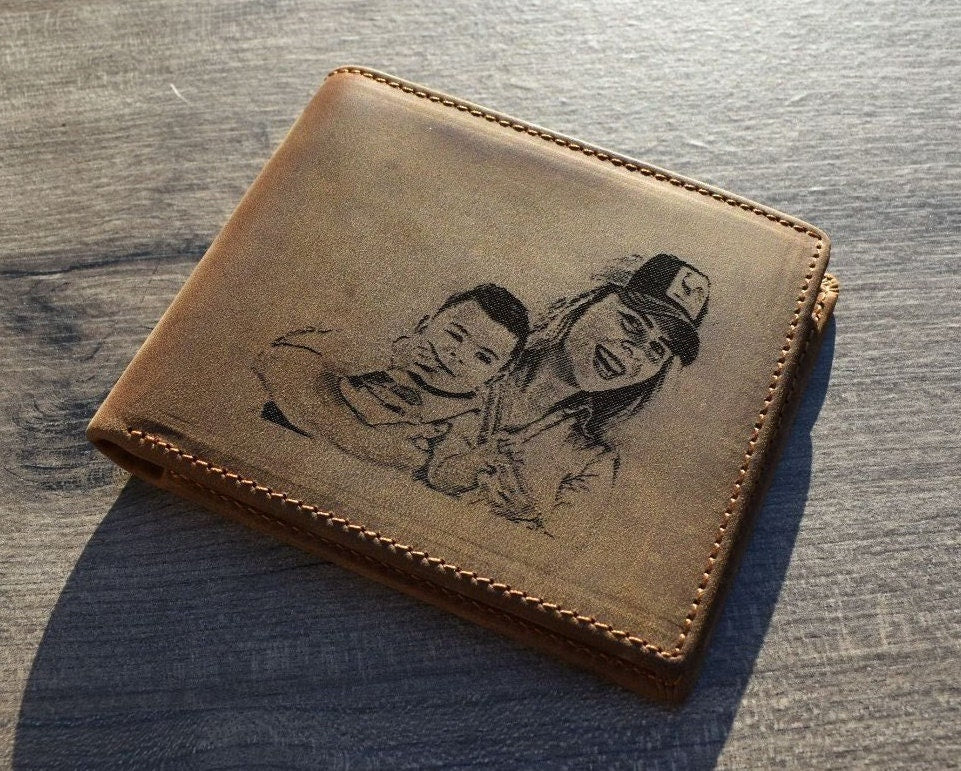 Personalized Leather Wallet - PH18