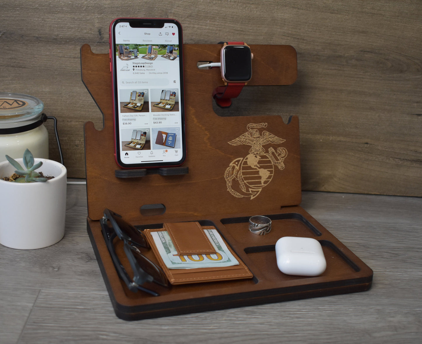 Personalized Docking Station for Moms