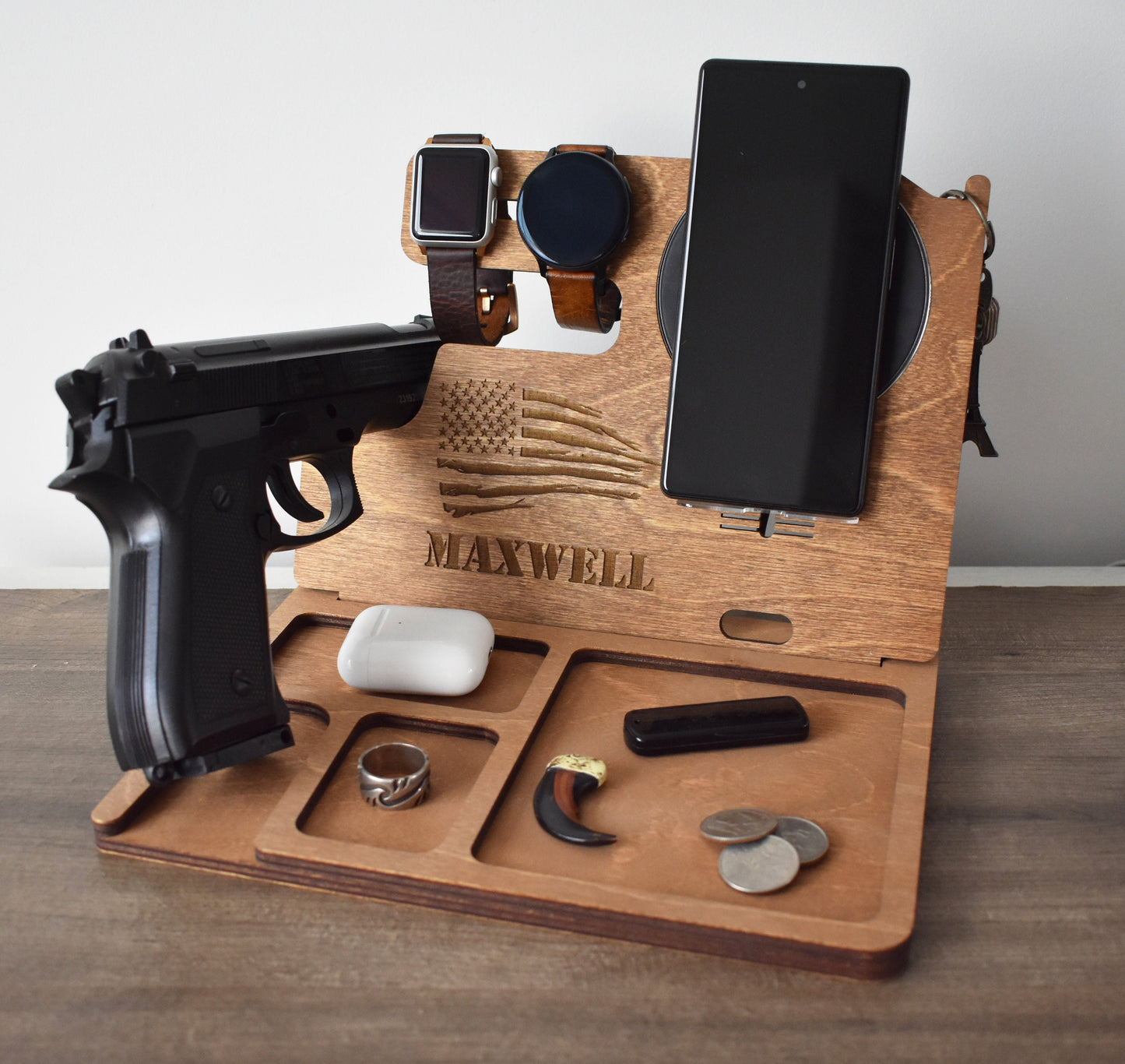 Wireless Phone Charger Docking Station for Gun - GS17