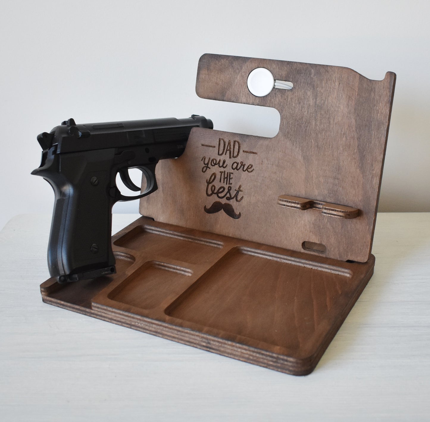 Phone Docking Station with Gun Holder - DK05