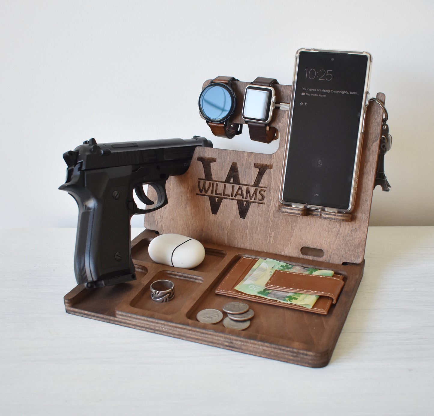 Phone Docking Station with Gun Holder - DK05