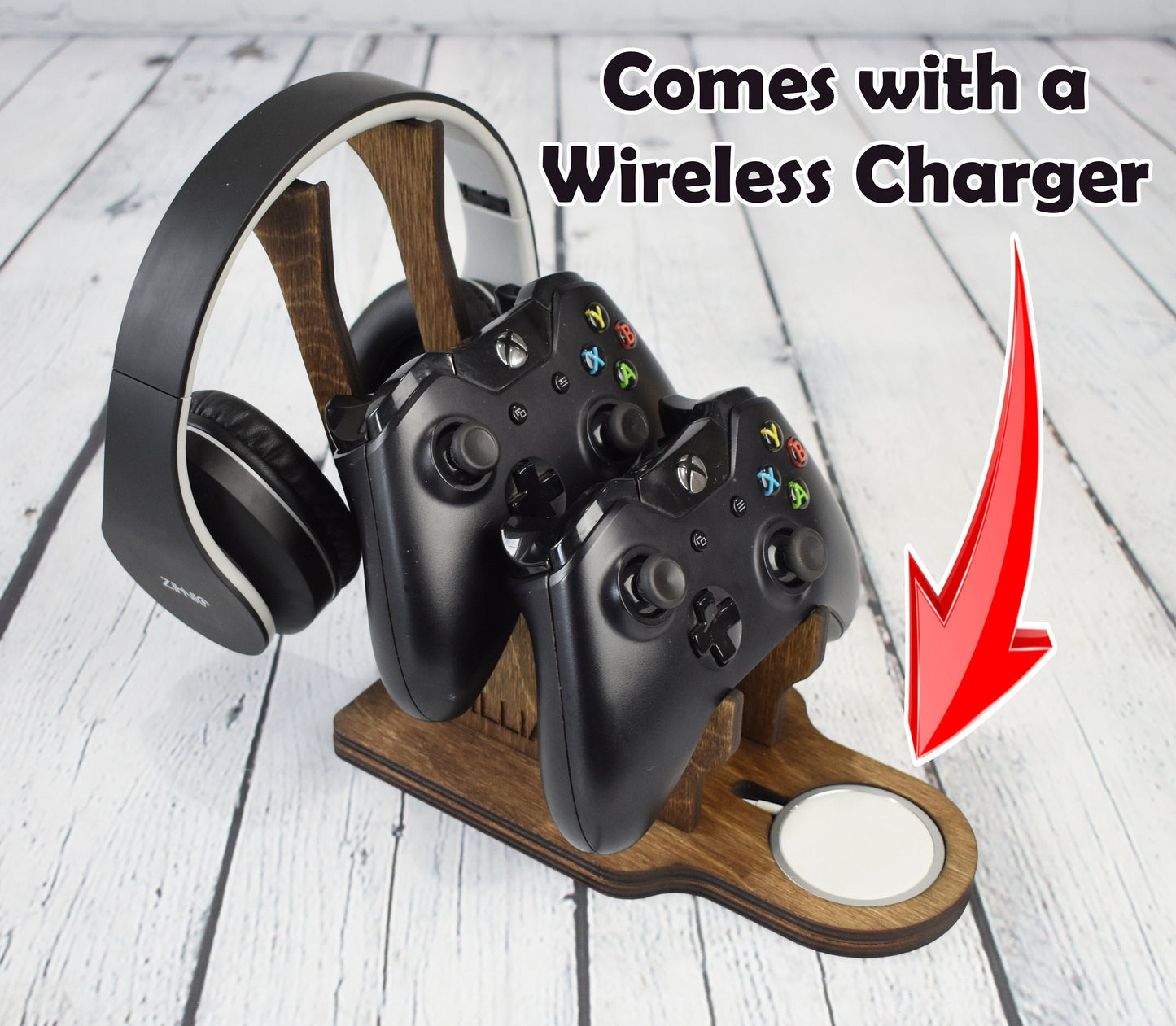 Wireless headphone and controller stand - GS26