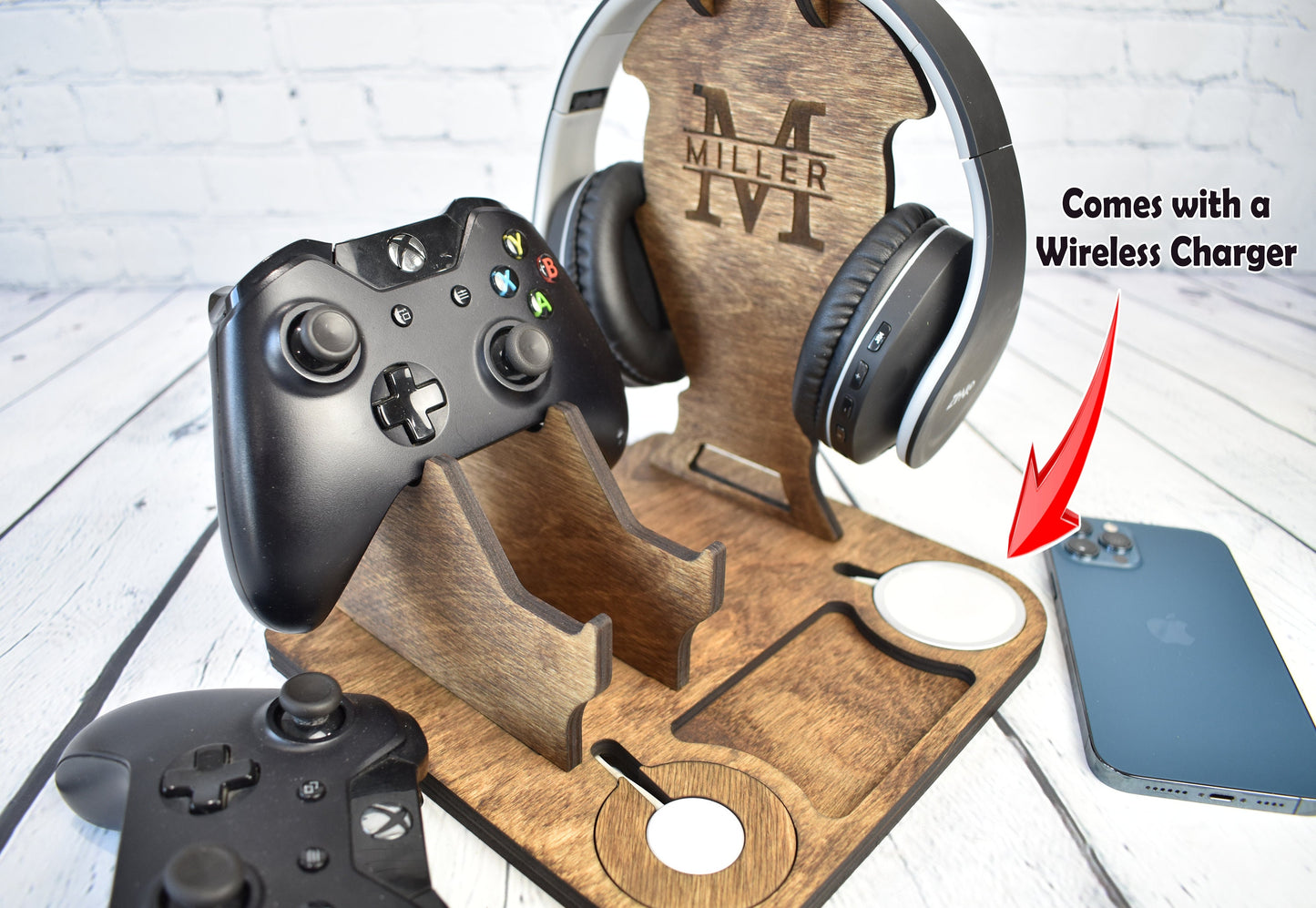 Wireless Headphone and Controller Stand - GS09